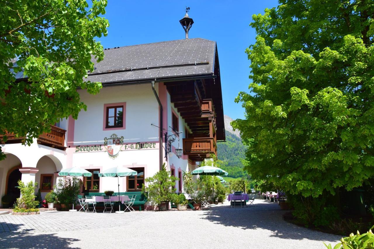 Seehotel Huber Sankt Gilgen Dış mekan fotoğraf